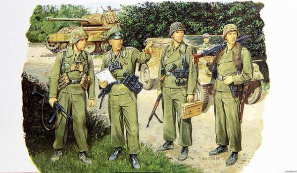 二战德军装备比日军比较