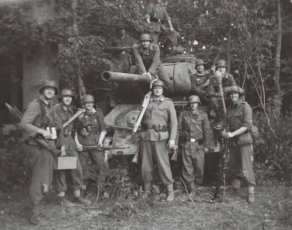 二战德军装备比日军比较