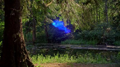 为什么以前有鬼火现在很少有 鬼火在晚上出现真实图片