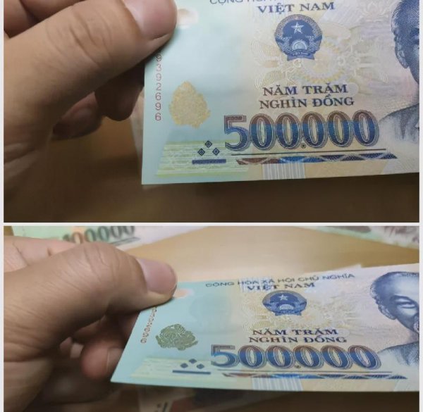 越南币50万图片及价格