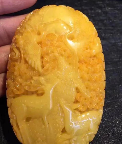 天然蜜蜡是怎么形成的