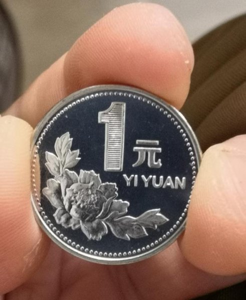 一元硬币图案是什么花