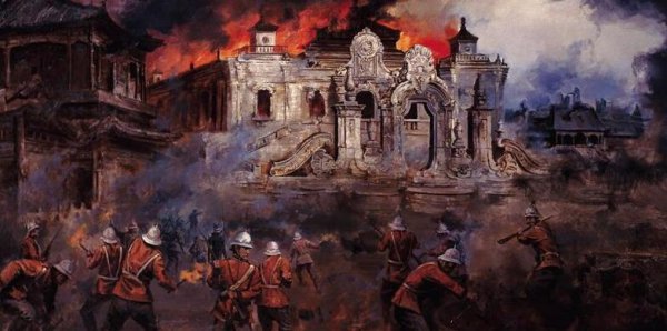 1900第二次火烧圆明园具体时间