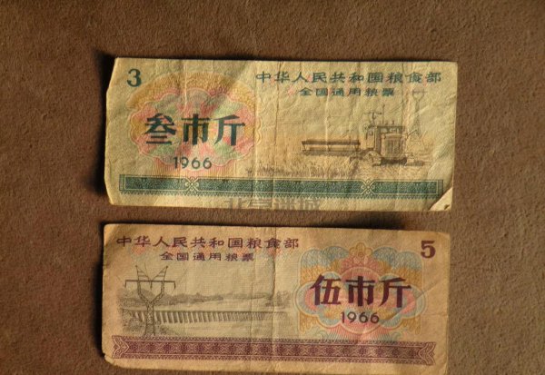 1966伍市斤粮票现在值多少钱