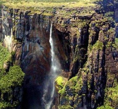 世界上落差最大的瀑布