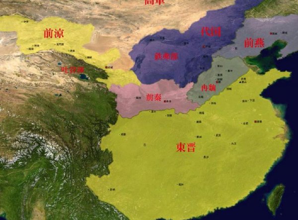 五胡十六国顺序图解