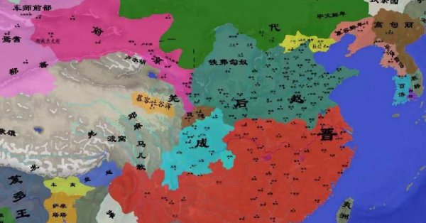 五胡十六国顺序图解