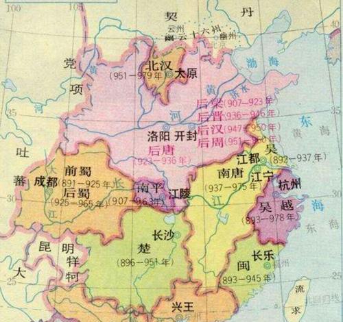 五胡十六国顺序图解