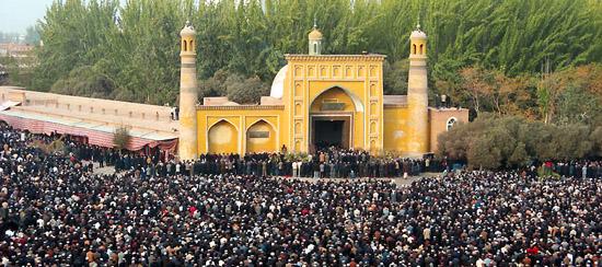 中国最大的清真寺图片