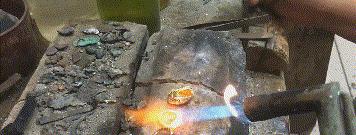 999足金怎么火烧就黑了