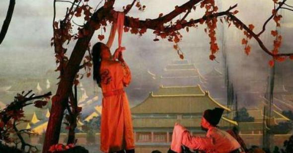 崇祯皇帝吊死的歪脖树