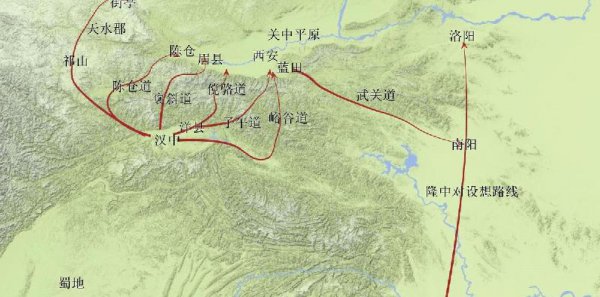 六出祁山的祁山在哪里