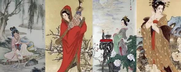 古代四大美女真正样子