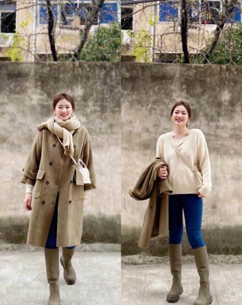 140斤胖人穿衣搭配图片