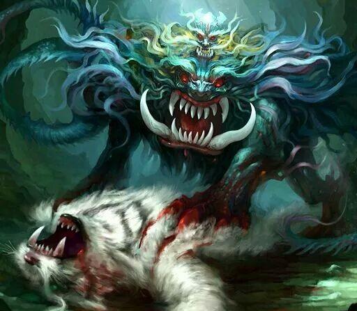 四大灵兽vs四大凶兽