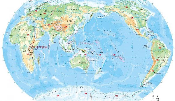东非大裂谷的地理位置