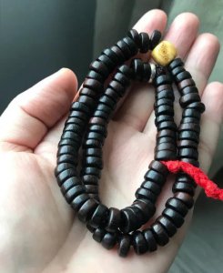 小叶紫檀六十年包浆图 小叶紫檀盘玩效果图