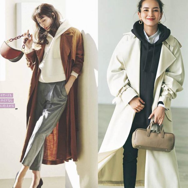 连帽卫衣外面穿什么外套好看