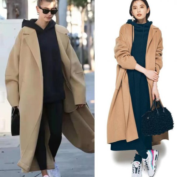 连帽卫衣外面穿什么外套好看