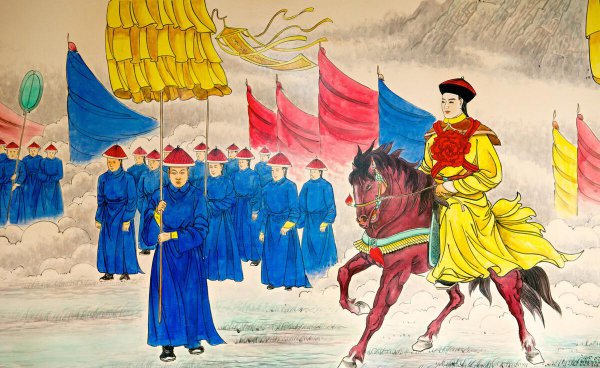 清朝的皇帝顺序排列名字