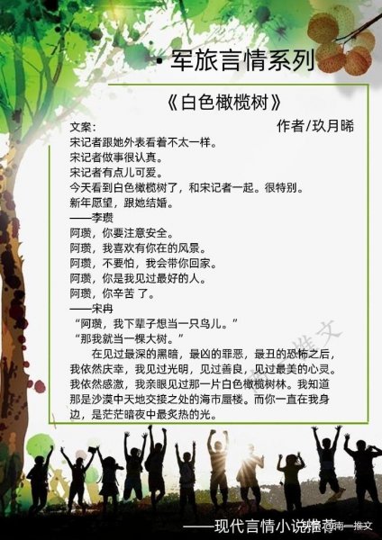 经典的军旅言情小说强烈推荐