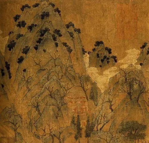 中国现存的最早的一幅山水画是什么画