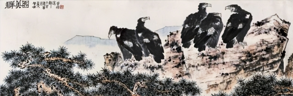 中国近现代山水画家