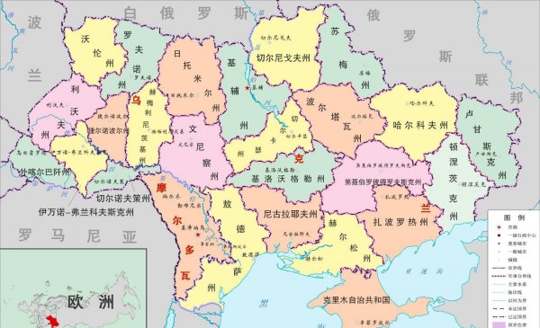 乌克兰国土面积与人口