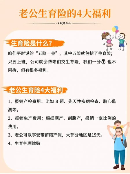 女方无生育险男方报销流程