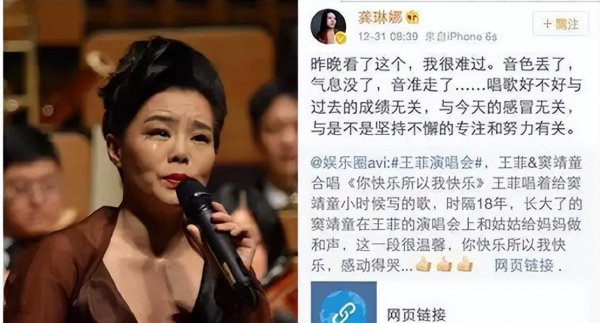 歌手龚琳娜个人资料及简历