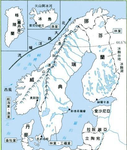 北欧有哪几个国家