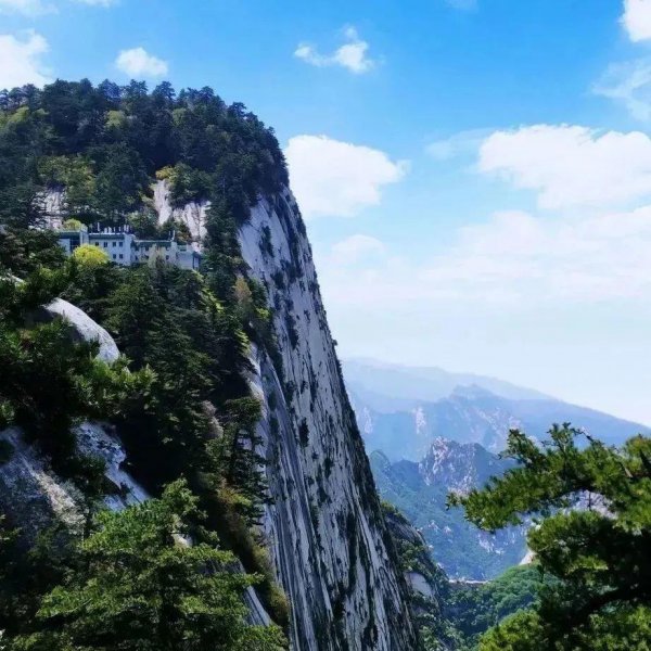 华山最高峰海拔多少米