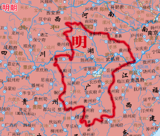 明朝的两京十三省分别是指哪里