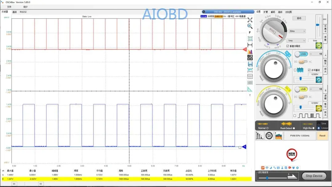 示波器的使用方法