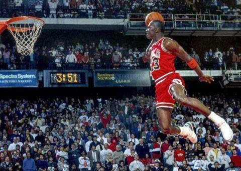 NBA球星乔丹多高