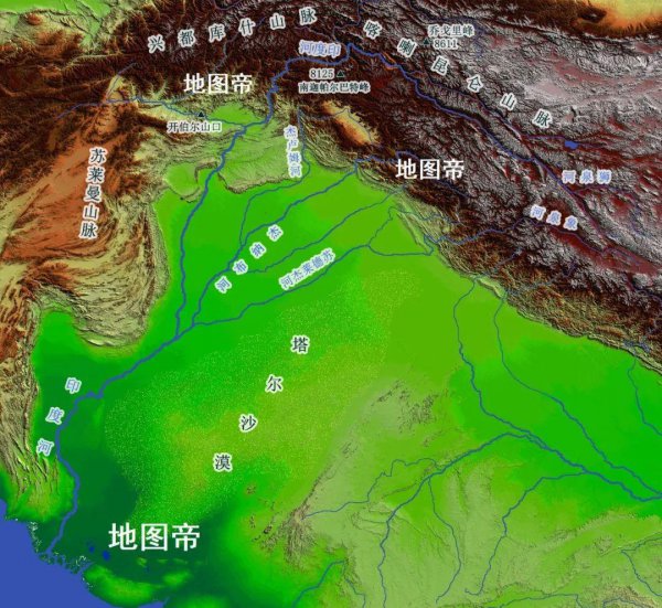 印度河发源地是在中国吗