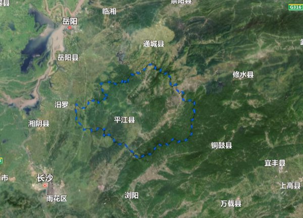 平江县属于哪个市管辖