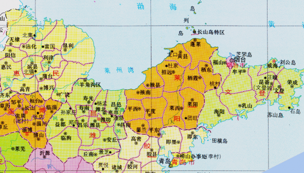 烟台市有几个区县市