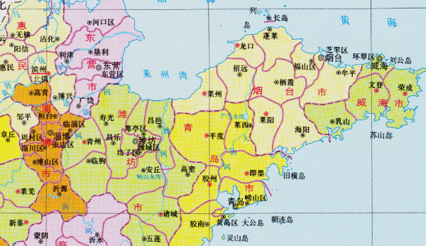 烟台市有几个区县市