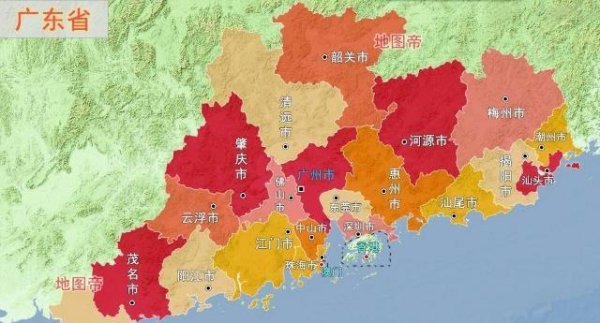 湛江有几个区几个市几个县