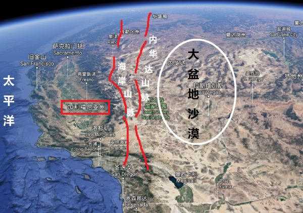 美国地理位置的优越性