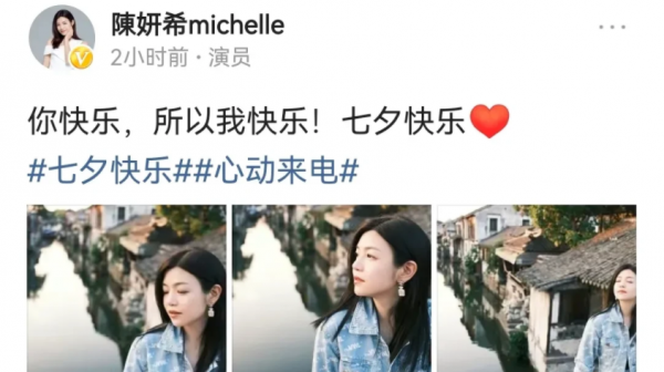 陈妍希和陈晓怎么了