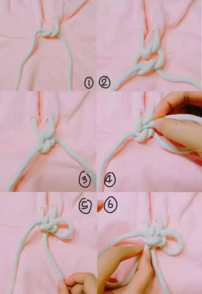 帽子上的绳子怎么打结才好看