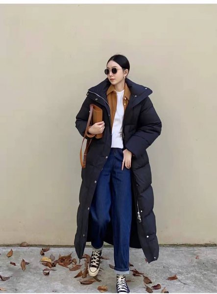 黑色袄配什么颜色裤子