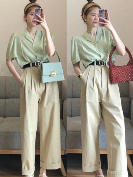 果绿色配什么颜色好看