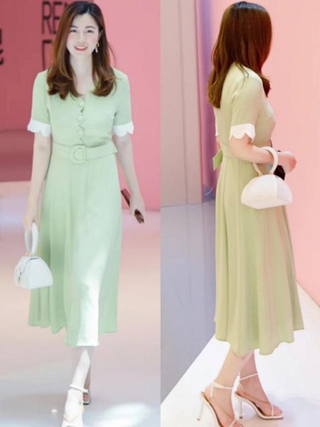 果绿色配什么颜色好看