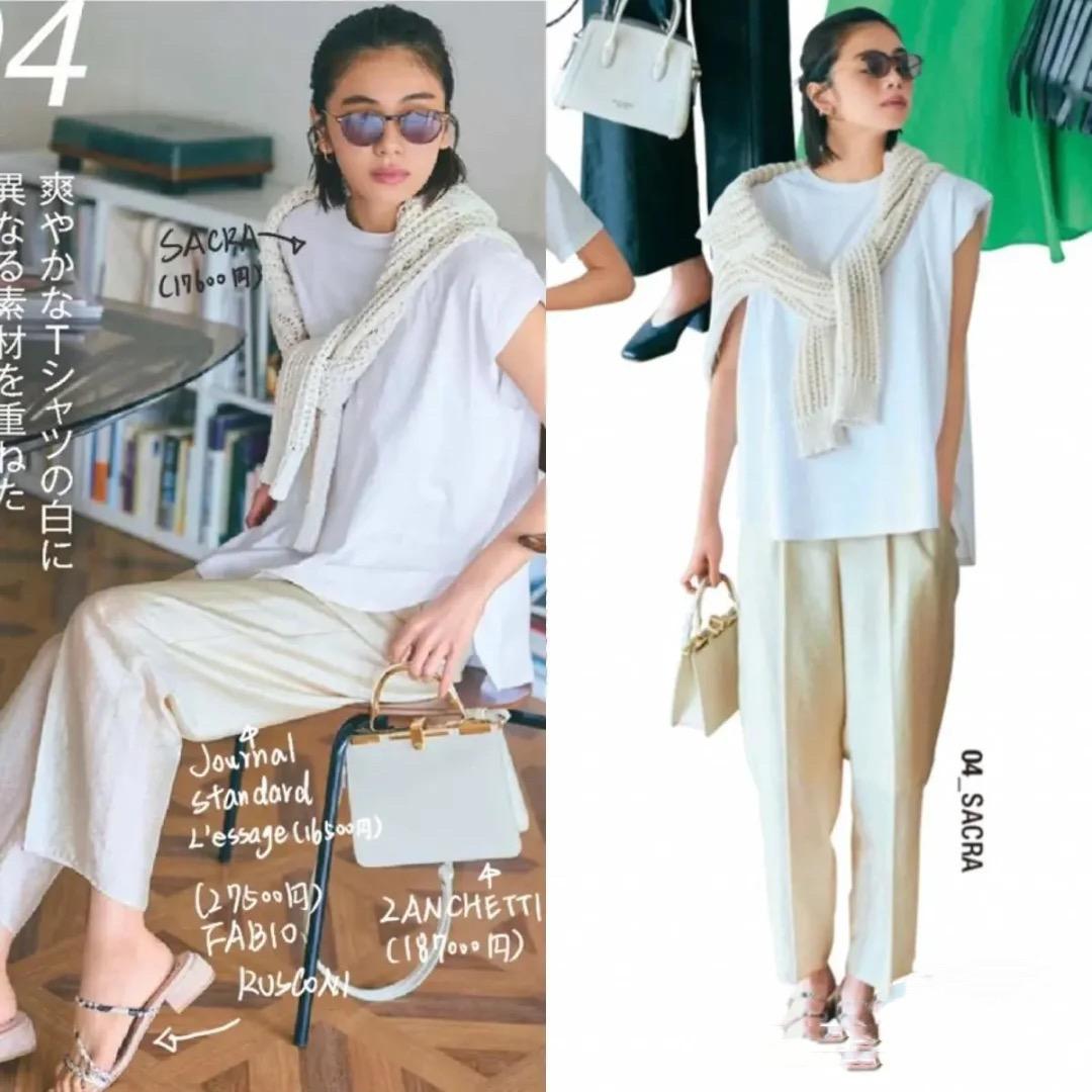 白色短袖搭配什么颜色裤子