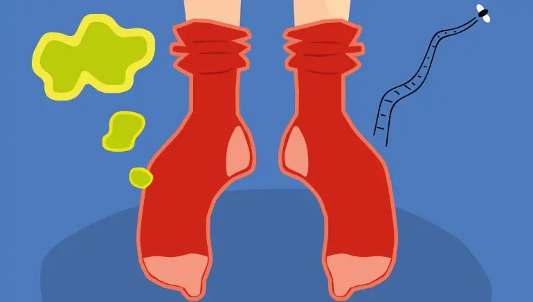 女生脚比男生臭六倍是真的吗