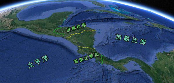 尼加拉瓜地理位置特点