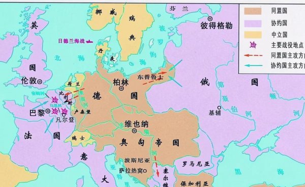 一战爆发时间和原因